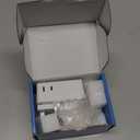 European Travel Plug Adapter, Detachable Adapter Type C/G/E/F Plug, 4 AC Outlets, 4 USB Ports (2 USB C), EU UK Germay France Greece Travel Plug Adapter