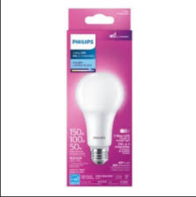PHILIPS 3 Way Led A21 Bulb