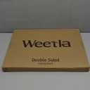 Titanium Cutting Board for Kitchen, Double Sided Cutting Board, Food Grade 2 in 1 Pure Titanium and Wheat Straw PP Chopping Boards Raw and Cooked Separation, Non-Slip 5s Quick Clean Large Size 1611