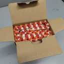 MIULEE Pack of 2 Outdoor Throw Pillow Covers Decorative Farmhouse Square Waterproof Pillows for Tent Patio Garden Balcony Sofa, 18x18 Inch Orange