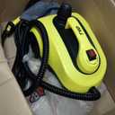 TVD Steam Cleaner, Heavy Duty Canister Steamer with 26 Accessories, Steam Mop with 5M Extra-Long Power Cord for Home Floor Cleaning, Grout,Car Detailing,Upholstery (Yellow)