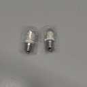 Maelsrlg LED Microwave Light Bulbs Under Hood, E17 LED Bulb Dimmable for Range Hood 40W Equivalent, 3W 380 Lumens, LED Appliance Light Bulb Over Stove, Neutral White 4000K, 2 Pack