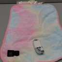 USB Heating Pad, Portable Heating Pad for Travel, 18"x 14" Small 5V Electric Heating Pad, Washable, 3 Heat Settings, Auto Shut Off, Heat Therapy for Period Cramps Back Pain Relief (Plug-in Only)