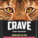 CRAVE Grain Free Indoor Adult High Protein Natural Dry Cat Food with Protein from Chicken & Salmon, 10 lb. Bag