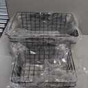 6 Pack Wire Baskets for Pantry Organization and Storage, Kitchen Organizer, 2 XXLarge & 2 XLarge & 2 Large
