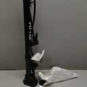 Bike Pump, 25 Height Full Size Bicycle Pump with 160 PSI High Pressure, Bike tire Pump with Presta and Schrader Valve, Bike Air Pump for Bike Tires, Balls and Swimming Ring,Bike Pumps with Psi Gauge (Yellow,Mechanical Guage)