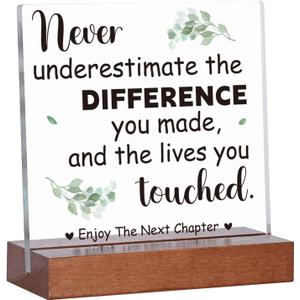Erweicet Retirement Gift for Women Men, Coworker Gifts for Women, Farewell Gifts for Coworkers, Going Away Gifts for Friends, New Job Gifts for Women Men