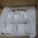 Amyhill 12 Pcs 1 oz Mini Ramekins Small Porcelain Tiny Dipping Sauce Cups Dessert Cups Exactly Designed for Souffle Dish Salsa and Jams