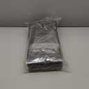 6 Pack Moving Bags with Full-Open Side Zipper, Extra Large 93L Heavy Duty Waterproof Foldable Storage Totes for College Dorm, Moving & Home Organization Black