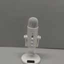 ZealSound Podcast Microphone, Noise Cancellation Mic with Gain, Volume Adjustment & Mute Button, Monitor & Echo, for ASMR, Vocal Recording, YouTube, TikTok, PC, iPhone, iPad, Android, Mac, K66, White