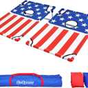 GoSports Portable Cornhole Game Sets  Premium Outdoor Lawn or Beach Toss Game for Kids and Adults