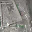 Kitchen Cabinet Storage Shelf Stackable Wire Spice Rack Organizer Heavy Duty Space Saver for Bathroom Bedroom Closet Laundry Room Office Countertop - White, Pack 1 (11.41'' X 9.44'' X 8.07'')