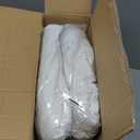 Amazon Basics Down Alternative Pillows for Stomach and Back Sleepers, Soft Density, Standard, Pack of 2, White, 26 in L x 20 in W