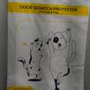 PROTECTO Heavy Duty Door Protector from Dog Scratching, 35 x 24 Clear Door Scratch Protector, Easy & Quick to Install on Window, Wall, Screen & Sliding Doors | Cat Scratch Guard for Indoors Outdoors (1-pack Clear)