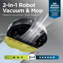 Shark Matrix Plus | 2-in-1 Robot Vacuum & Mop for Carpets & Hard Floors | Sonic Mopping & Powerful Suction for Pet Hair | Self-Empty Base | 45-Day Capacity | HEPA | LiDAR Nav | Black/Mocha | AV2630WA