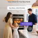 Philips WiFi Smart Lock with Front Door Handle Set, Built-in WiFi, APP Remote & Voice Control, Fingerprint Keyless Entry Door Lock, Keypad Deadbolt Smart Locks for Front Door, Auto-Lock, Matte Black