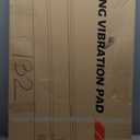 Sperax Walking Treadmill Pad with APP, 3 in 1 Under Desk Treadmill, 400W Low Noise Walking Vibration Pad with Remote Control,Portable Treadmills for Home Office (Red)