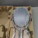 Conair Lighted Makeup Mirror, LED Vanity Mirror, 1X/7X Magnifying Mirror, Double Sided, Corded in Polished Chrome