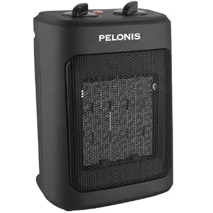 Pelonis 1500-Watt 9 in. Electric Personal Ceramic Space Heater with Thermostat CH1001 