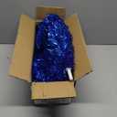 Pre-Lit Medium Artificial Pine Christmas Tree - 4' - Royal Blue - Clear Lights