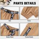 Zupora Girls 2 Piece Outfits Kids Clothes Ruched Top Long Sleeve T Shirt Camo Pants Set Girls' Clothing Sets 6-14