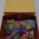 SYNARRY Wooden Alphabet Puzzles for Kids Ages 3-5, ABC Learning for Toddlers Ages 3+, Sight Words Letter Puzzles Montessori Toys Educational STEM for Preschool Boys Girls Kids Gifts