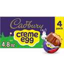 4 x CADBURY CREME EGG Chocolate with Fondant, Easter Candy Eggs, 1.2 oz (4 Count) (EXP 07/31/26)