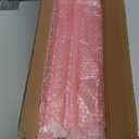 Mahjong Racks with Pushers 4PCS Set Majiang Tile Holder Acrylic Mahjong Racks Accessories and Gifts (Pink)