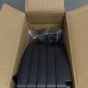 Durable 5-Tier Corner Storage Shelf with Wheels  Triangle Rolling Rack for Bathroom Organizers and Storage  Space-Saving Black Plastic