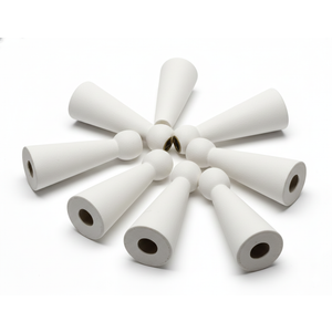 HD 8in Ceramic Candle Holder White 7pcs