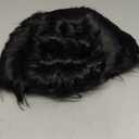 fun shack 50's Men's Black Wig with Sideburns, 1950s Costume Wig for Men, Retro Black Wig for Boys, One Size