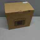 600W Dog House Heater,Anti-Bite Cord Heated Dog House,Wall-Mounted Dog HeaterKeep Your Pet Warm and Happy UL Tested for Safety (white)