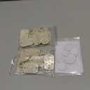 Honoson 16 Pcs Self Adhesive Caster Wheels Appliance Rollers Appliance Sliders for Kitchen 360 Swivel Universal Wheel Mini Small Kitchen (White with 1 Steel Ball Style)