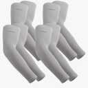 YQXCC 4 Pairs Arm Sleeves for Men Women | UPF 50 Cooling UV Sun Protection | Sports Compression Sleeves
