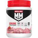 Muscle Milk Genuine Protein Powder, Strawberries N Crme, 1.93 Pounds, 13 Servings, 32g Protein, 3g Sugar, Calcium, Vitamins A, C & D, NSF Certified for Sport, Energizing Snack, Packaging May Vary (EXP 01/31/27)