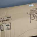 Sidanli Velvet Bar Stools Set of 2, Armless Bar Chairs with Gold Metal Legs, 29inch Counter Height Kitchen Island Stools with Back, Brown