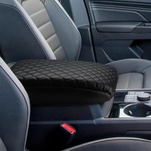 INTGET Center Console Armrest Cover for VW Volkswagen Atlas Accessories 2018 2019 2020 2021 2022 2023 VW Atlas Cross Sport Accessories (Cushion)