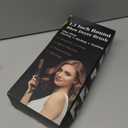 Round Hair Blow Dryer Brush - 1.2 Inch Ceramic Barrel Hair Dryer Brush for Short/Middle Hair, One Step Drying, Volumizing, Straightening and Styling, Negative Ionic Dryer Brush (Black-Golden, 1.2)