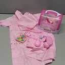 Doctor Kit for Girls -Vet Play Sets for Kids, Pretend Play Doctor Set with Pet Cage and Bunny Toy, Doctor Play Gift for Kids Toddlers Ages 3 4 5 6 Year Old for Role Play (Pink Bunny)