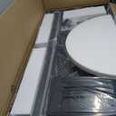 45 Inch Fire Pit Surround Tabletop for Solo Stove Yukon/Bonfire/Tiki Accessories, Smokeless Fire Pit Table & Dust Cover for Solo Stove and Other Wood Burning, Powder-Coated Steel Stove Table Surround