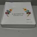 AMF0RESJ Artificial Spring Summer Wreath for Front Door Yellow Daisy Wreath with Olive Leaf, Eucalyptus Leaves for Front Door Indoor Outdoor Wall Porch Farmhouse Home Decor