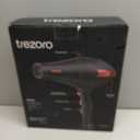 TREZORO Professional Blow Dryer for Women  Ionic Hair Dryer 2000W for Salon & Personal Use  Powerful, Fast & Quiet Drying for Curly Hair, Unwanted Frizz  Design for Travel  8.2ft Cord  Black (Premium Jet Black)