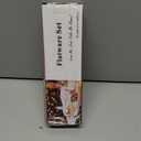 Berglander 20 Piece Titanium Gold Plated Stainless Steel Flatware Set, 20 Pieces Golden Silverware Set, Golden Cutlery Set, Service for 4 (shiny Gold)