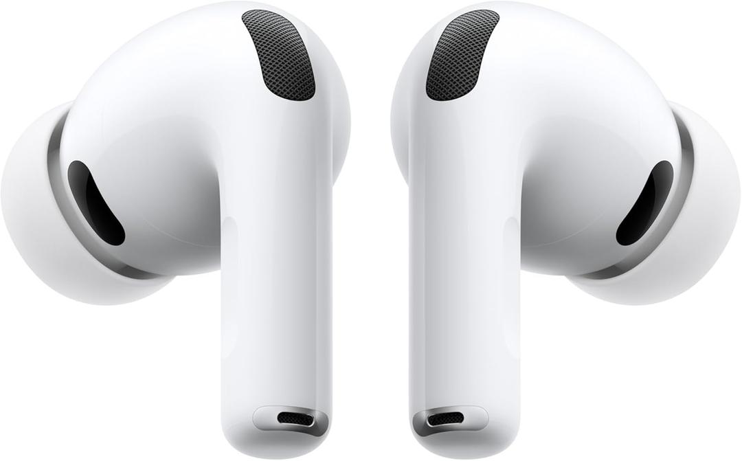 Apple AirPods Pro 3 Wireless Earbuds, Active Noise Cancellation, Live Translation, Heart Rate Sensing, Hearing Aid Feature, Bluetooth Headphones, Spatial Audio, High-Fidelity Sound, USB-C Charging