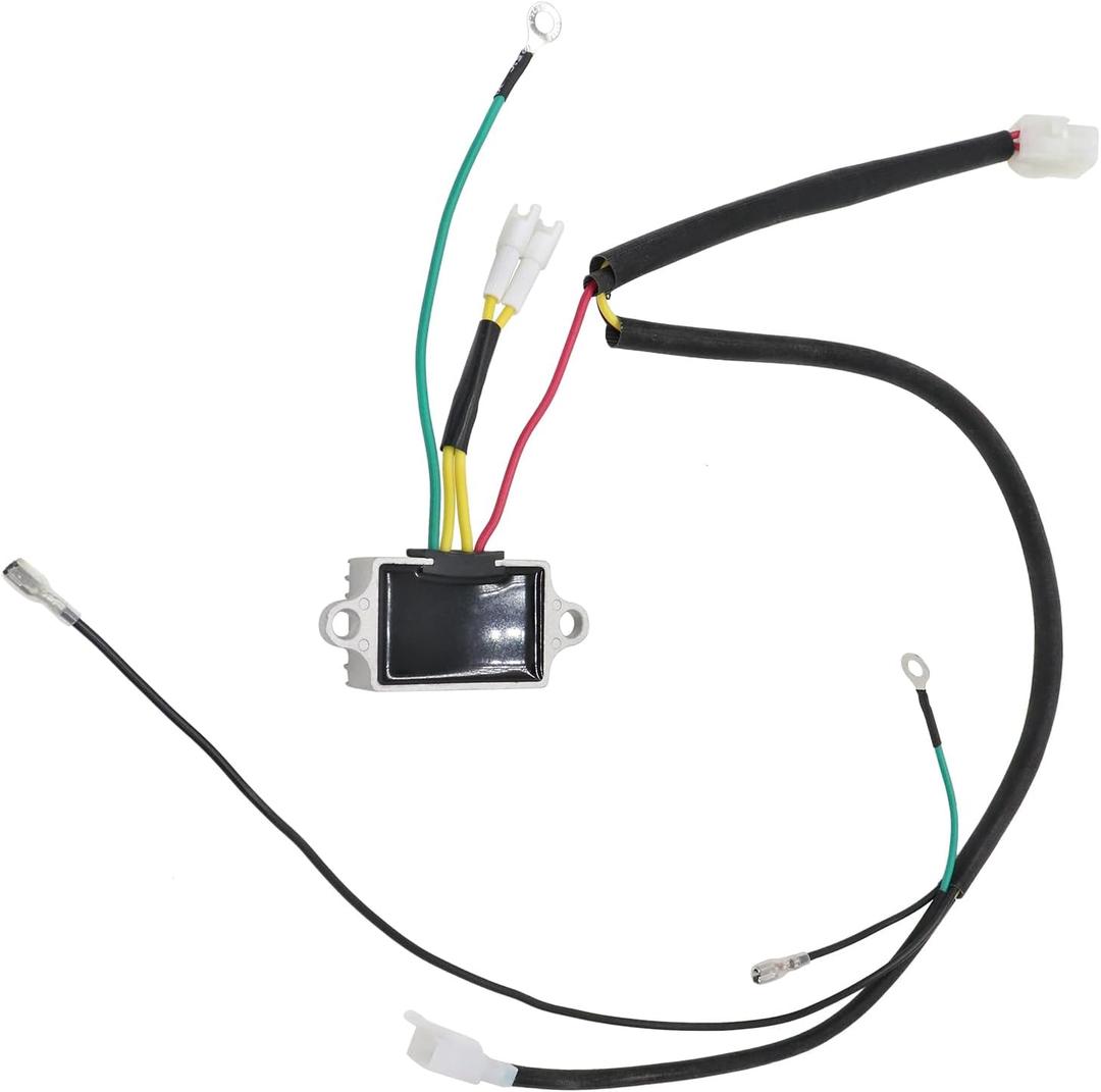 136-7879 Voltage Regulator with Harness E S Series 127-9219, Compatible with Exmark, For Toro, Replaces 136-7879-00