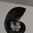 Miss U Hair Women Long Straight Black Wig Family Halloween Costume Wig No Bangs Center Part Cosplay Wigs