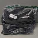 NICETOWN Pitch Black Solid Thermal Insulated Grommet Blackout Curtains/Drapes for Bedroom Window (2 Panels, 42 inches Wide by 63 inches Long, Black)