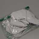 MECCANIXITY Adjustable Cardboard Corner Protector, Cardboard Edges Protector 6x6x2.2cm for Art, Packing, Shipping Supplies Pack of 40 White