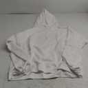 Hanes EcoSmart Hoodie, Midweight Fleece, Pullover Hooded Sweatshirt for Men (X-Large, White)