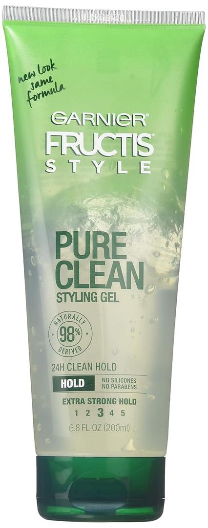 Garnier Fructis Style Pure Clean Styling Gel, 6.80 Oz ( Pack of 6)